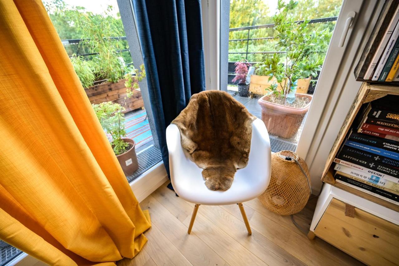 L'Olympique: Appartement Cosy, Vue Canal Grande Terrasse Et Parking Vaires-sur-Marne Bagian luar foto