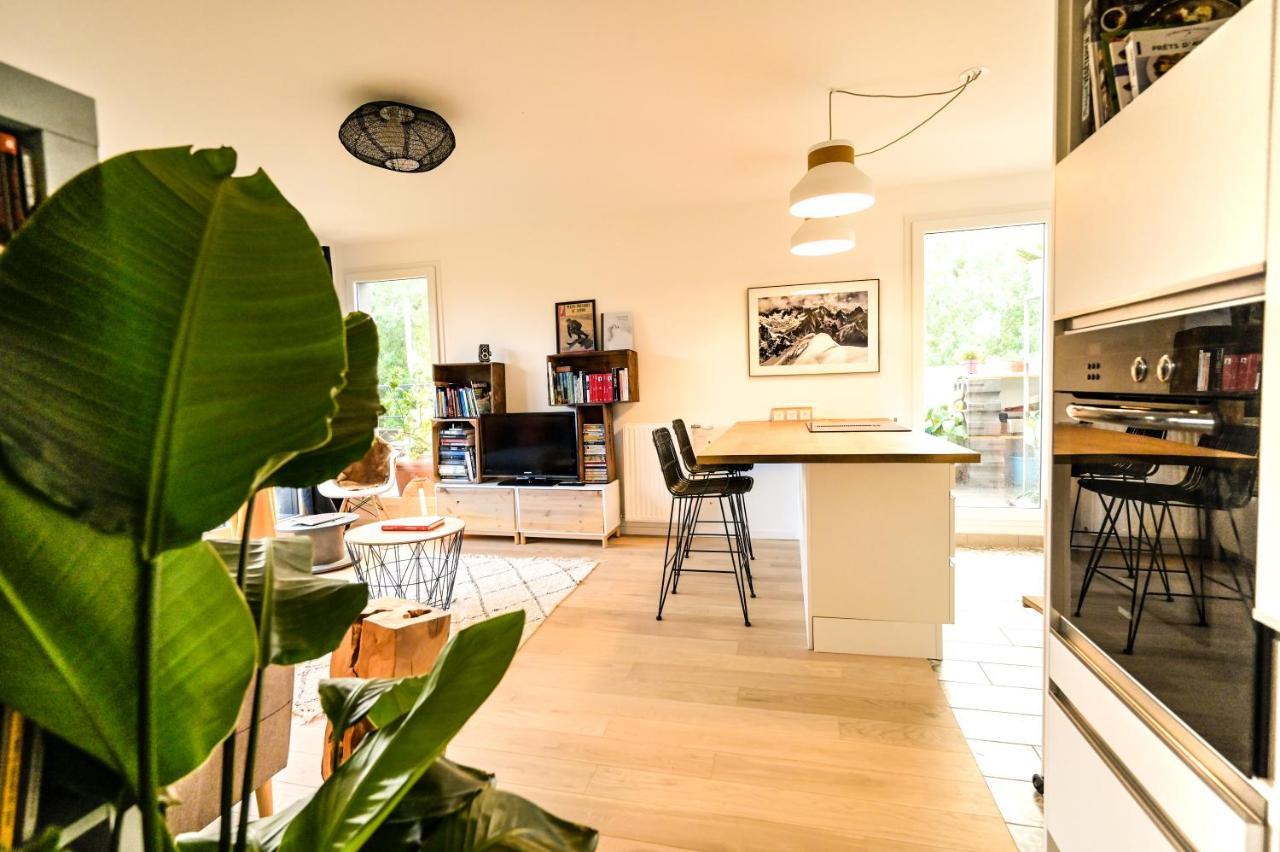 L'Olympique: Appartement Cosy, Vue Canal Grande Terrasse Et Parking Vaires-sur-Marne Bagian luar foto
